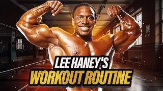Lee Haney's Classic Workout Routine: Step-by-Step