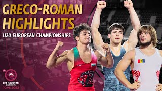 Greco-Roman Highlights from U20 European Championships 2022 #WrestleRome