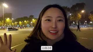 Vlog 지하철 끊긴 날 밤에 걷기