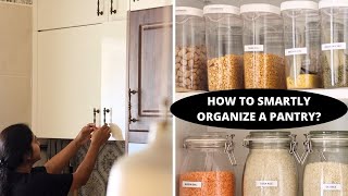 How to smartly organize your kitchen PANTRY? | Useful TIPS & TRICKS for managing your groceries well