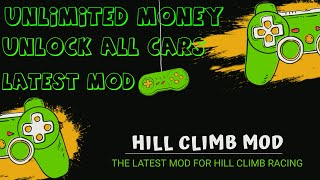 Hill Climb Racing Mod || Latest Mod || Unlimited Money || Unlocked All Cars!!