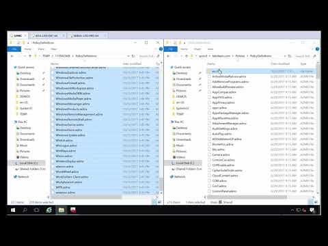ADMX Files: What to do when you get new ones (with Central Store) ADMX Files: What to do when you get new ones (with Central Store)