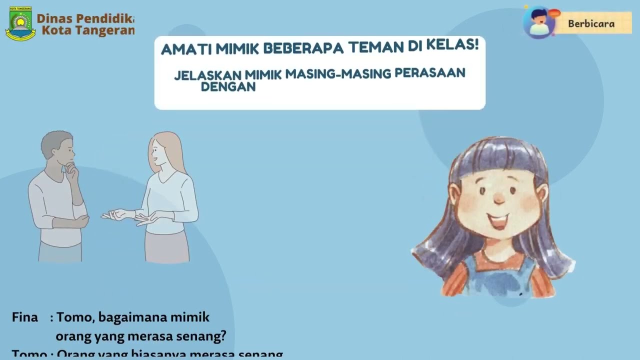 Bahasa Indonesia, Kelas 2 SD, BAB 1 Mengenal Perasaan - YouTube