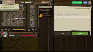 CodeCombat level 6 answer