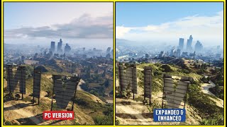 GTA 5 Expanded and Enhanced Graphics Comparison (PC vs PS5)