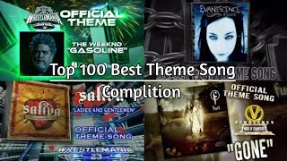 WWE Top 100 PPV Best Theme Songs Match Card Complition (100 To 1)