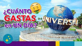 🤑 Cuánto GASTAS UN DÍA en UNIVERSAL STUDIOS ORLANDO 2022 | Comida, bebidas, souvenirs y más!