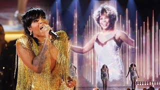 GRAMMYs: Fantasia Barrino Tributes Tina Turner With Proud Mary Performance