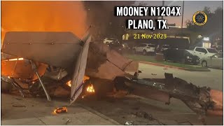 Mooney M20C Plano Texas 21 Nov 2023
