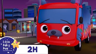 Wheels on the Bus towards Halloween! | 2 Hours Baby Song Mix - Little Baby Bum Nursery Rhymes