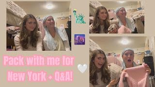 Pack with me for New York + Q&A