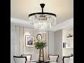 Crystal K9 Modern Crystal Chandelier Elegant