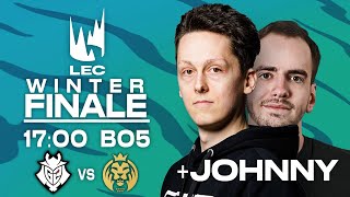 LEC WINTERFINALE G2 vs MAD LIONS KOI gemeinsam mit @LPGJustJohnny #watchlec