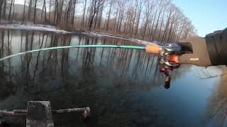 palms sylpher  sycvci 53ul  trout first trial fishing