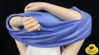 1/2 超音速子 索尼子 GK  雕像 A-TOYS SUPER SONICO 公仔 模型 開箱 PVC 1比2 1:2 ●小蔡的ALL BLUE● UNBOXING