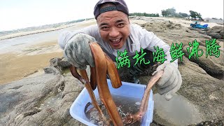 大熊花500块包下400平蓄水池，盘干后满坑海鲜沸腾，老板都后悔了