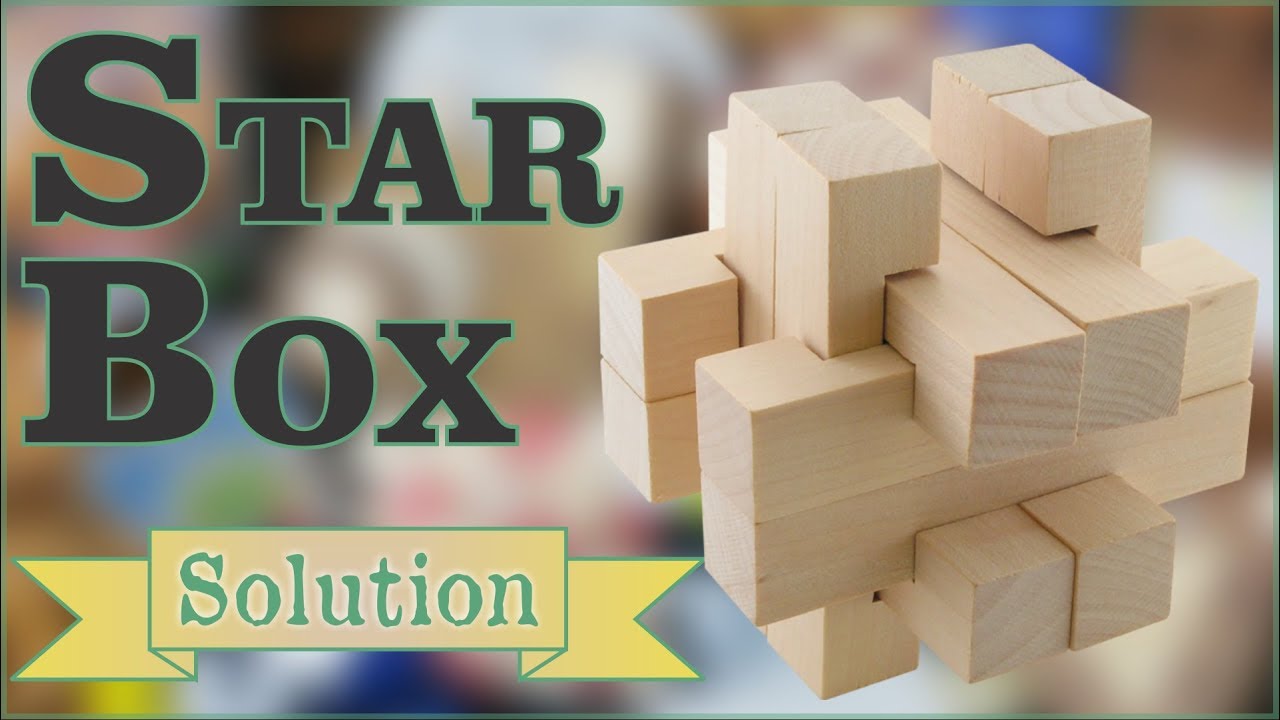Star Box Wood Puzzle Solution The Workshop Houses