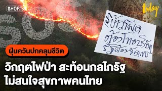 วิกฤตไฟป่า สะท้อนกลไกรัฐ ไม่สนใจสุขภาพคนไทยฝุ่นควันปกคลุมชีวิต | TODAY