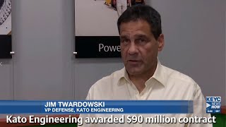 KEYC - Jim Twardowski Interview on CVN 81 Ford-Class Aircraft Carrier Contract