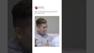 Firmino and Henderson Funny Moment #funnyshorts
