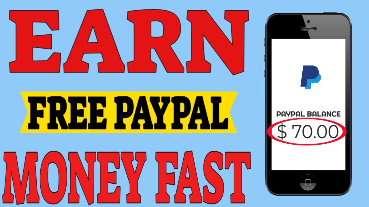 A Fast Way To Earn Free Paypal Money For Beginners !! (How To Earn Free ...