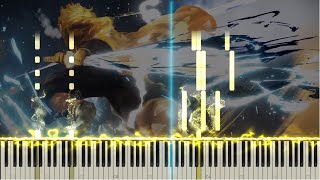 鬼滅の刃 | Kimetsu no Yaiba OST - Zenitsu vs Spider Theme Piano 「DUET」