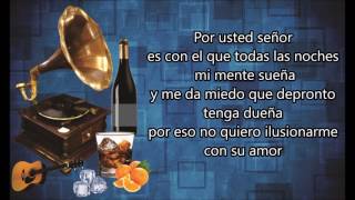 LETRA - Usted señor - francy