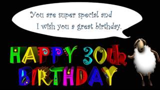 30th birthday greetings and wishes