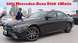 The New 2021 Mercedes-Benz E450 gets an Electric Motor and Turbo! Gets a Facelift Too! Full Review