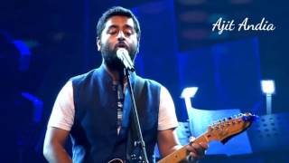 Arijit Singh with his soulful performance on the stage live performance by Dj Nishant