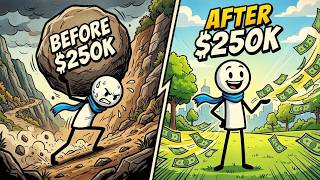Why Everything Changes EVEN MORE After You Hit $250K Invested