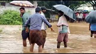 Puttaparthi river | Chitravathi river over flow | floods in Puttaparthi #puttaparthi