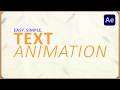 Viral Text Animation Made Easy in After Effects