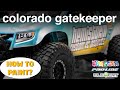 HOW TO RC PAINT - Custom Cut Chevy Colorado