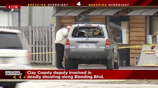 Clay County deputy involved in shooting on Blanding Blvd.