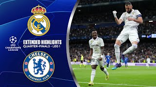Real Madrid vs. Chelsea: Extended Highlights | UCL Quarter-Finals - Leg 1 | CBS Sports Golazo