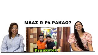 Indian Reaction On Maaz Safder & P4 Pakao Vlog| Sidhu Vlogs