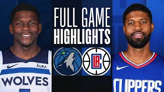 TIMBERWOLVES at CLIPPERS | FULL GAME HIGHLIGHTS | February 12, 2024