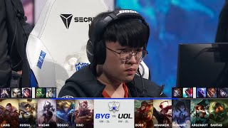 【2021全球總決賽】入圍賽 第二天 BYG vs UOL