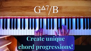 Learn a Beautiful Chord Progression Using Major 7th Chords