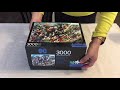 unboxing dc puzzle 3000 pieces