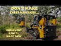 How We Run Our Equipment Rental Business- Compact Construction Rentals