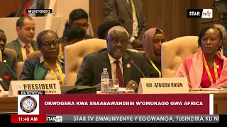 LIVE : OKWOGERA KWA SSAABAWANDIISI W'OMUKAGO GWA AFRICA