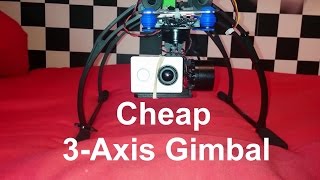 Cheap 3-Axis Gimbal Storm32 From Box to Flight