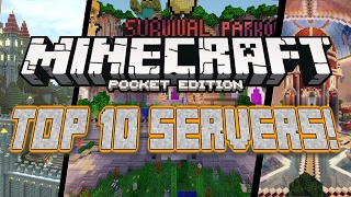 TOP 10 SERVERS for Minecraft Pocket Edition