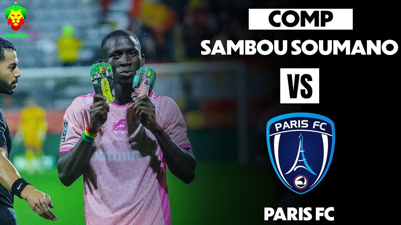 Sambou Soumano Vs Paris FC | 1 But - YouTube