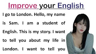 I go to London | Learn English Through Story Level 2 | Graded Reader | Improve Your English