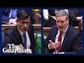 Sunak calls Starmer 'Sir Softy' as they clash over crime at PMQs