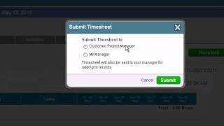 Resubmitting a Timesheet in Apptivo
