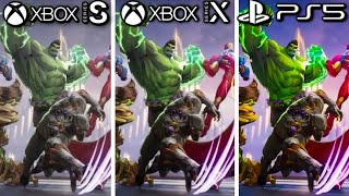 Marvel Rivals PS5 vs Xbox Series X vs Xbox Series S Graphics Comparison